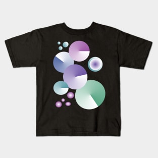 Pastel bubbles Kids T-Shirt